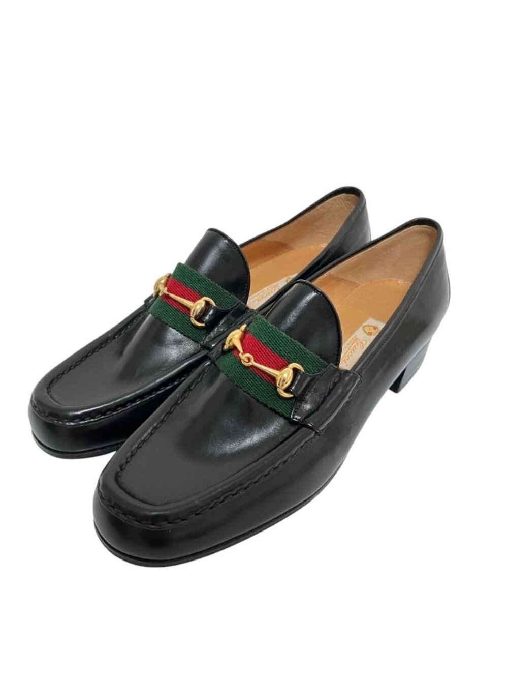 Gucci Vintage Sherry Line Horsebit Loafers Black Spring Summer Fall Winter